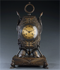 Picture of CA0383 French Empire period  'Trophies of War' Mantel Clock