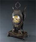 Picture of CA0383 French Empire period  'Trophies of War' Mantel Clock