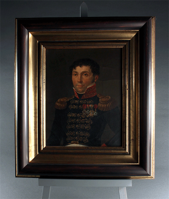 Picture of Napoleonic Painting of a Captain of a Ship of the Line