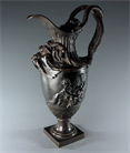 Picture of Highly decorative large scale classical bronze ewer after Clodion