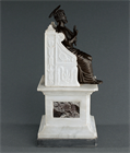 Picture of Grand Tour bronze and marble statue of St. Peter