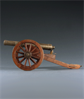 Picture of Rare Table model of a Naval Kinman Cannon