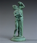 Picture of Grand Tour Collection of verdigris bronze Neapolitan figures