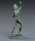 Picture of Grand Tour Collection of verdigris bronze Neapolitan figures