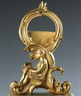 Picture of Gilt Bronze Au Clair de la Lune pocket watch holder