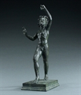 Picture of Grand Tour Verdigris Bronze of the Dancing Faun