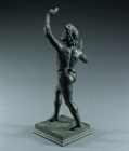 Picture of Grand Tour Verdigris Bronze of the Dancing Faun