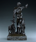 Picture of Very rare Grand Tour bronze Fauno Rosso