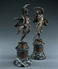 Picture of Decorative pair of bacchinalian dancers from the procession of Dionysus