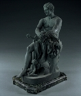 Picture of Grand Tour Italian patinated bronze of the Ludovisi Mars