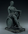 Picture of Grand Tour Italian patinated bronze of the Ludovisi Mars