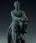 Picture of Grand Tour Italian patinated bronze of the Ludovisi Mars