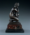 Picture of CA0375 Grand Tour cabinet bronze of the crouching Venus