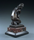 Picture of CA0375 Grand Tour cabinet bronze of the crouching Venus