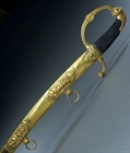 Picture of CA0382 Napoleonic sword sabre belonging to General Pierre-César Dery Aide-de Camp to Marshal Murat