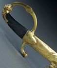 Picture of CA0382 Napoleonic sword sabre belonging to General Pierre-César Dery Aide-de Camp to Marshal Murat