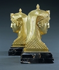 Picture of CA0379 Fine pair of French Empire 'Retour d'Egypte' busts