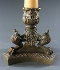 Picture of CA0364 Pair of early 19th century bronze and marble candlesticks