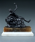 Picture of CA0362 Grand Tour Drunken Satyr on alabaster base