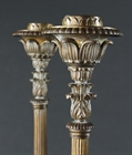 Picture of CA0361 Elegant pair of English candlesticks by Elkington & Co.