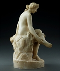 Picture of CA0347 Grand Tour alabaster nymph from the 'Invitation to the Dance' group