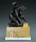 Picture of Very decorative 19th century Cupid and Psyche bronzes