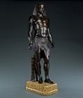 Picture of CA0339 Large decorative bronze of Antinous Osiris