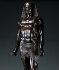 Picture of CA0339 Large decorative bronze of Antinous Osiris