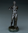 Picture of Grand Tour bronze of Apoxyomenos