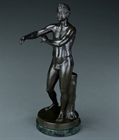 Picture of Grand Tour bronze of Apoxyomenos