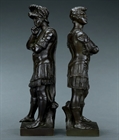 Picture of CA0328 Unusual pair of bronzes of Lorenzo and Giuliano de’ Medici