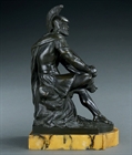 Picture of CA0309 Classical Seated bronze of Hannibal
