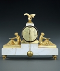 Picture of CA0314 English Regency muse clock by Baetens