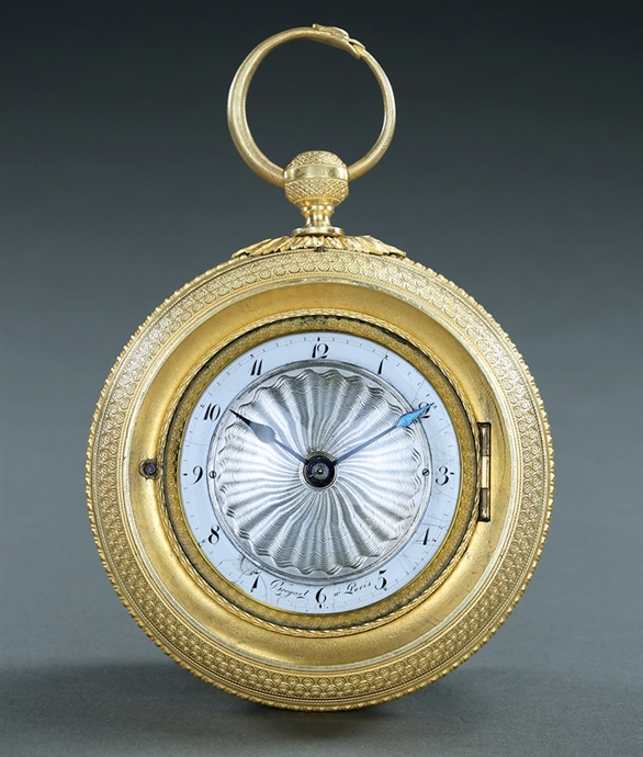 Picture of CA0319 Fine French Empire period Pendule d'alcove Coach Timepiece