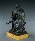 Picture of CA0309 Classical Seated bronze of Hannibal