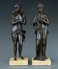 Picture of CA0332 Rare set of allegorical Four Seasons bronzes