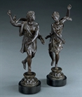 Picture of Rare 19th century Atalanta and Hippomenes bronzes