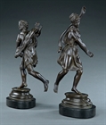 Picture of CA0305 Rare 19th century Atalanta and Hippomenes bronzes