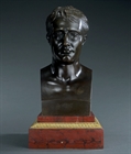 Picture of CA0325 Large bronze bust of Napoleon after Chaudet
