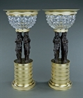 Picture of CA0311 Rare pair of French Retour d'Egypte centrepieces