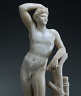 Picture of CA0296 Important Marble Apollino Library Statue