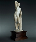 Picture of CA0296 Important Marble Apollino Library Statue