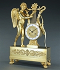 Picture of CA0312 French Empire Amore Mantel Clock by Galle