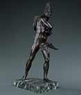 Picture of Rare 19th Century bronze of The Anger of Achilles