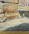 Picture of CA0301 Fine watercolour of the Arch of Titus and the Colosseum