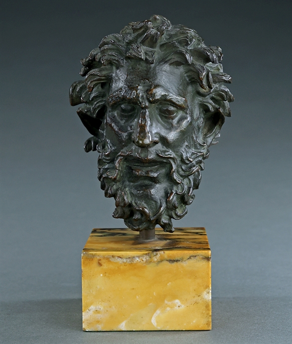 Picture of CA0292 Superb bronze head of the Trojan Priest Laocoön