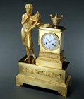 Picture of CA0286 Fine large French Empire Harpocrates mantel clock