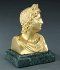 Picture of CA0284 Fine ormolu bust of Apollo ex Gianni Versace collection