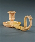 Picture of CA0289 Rare carved marble Grand Tour chamberstick