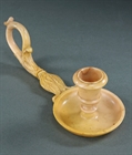 Picture of CA0289 Rare carved marble Grand Tour chamberstick